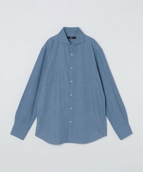 SHIPS / シップス シャツ・ブラウス | SHIPS Colors:〈洗濯機可能〉4.5オンス デニム ワイドカラー シャツ◇ | 詳細1