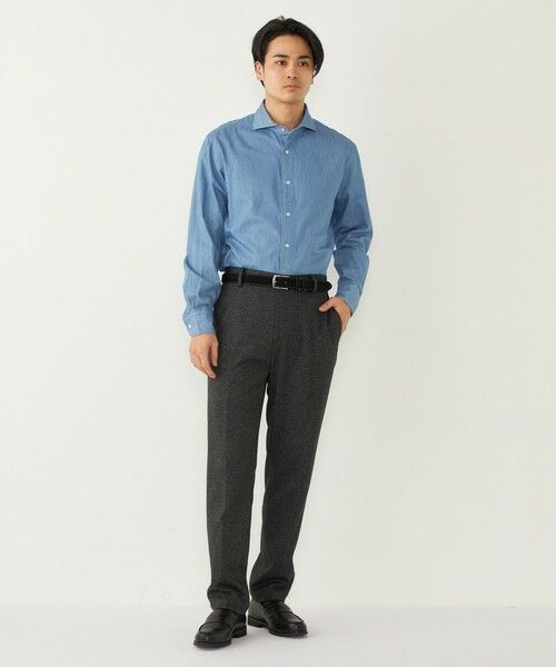 SHIPS / シップス シャツ・ブラウス | SHIPS Colors:〈洗濯機可能〉4.5オンス デニム ワイドカラー シャツ◇ | 詳細6