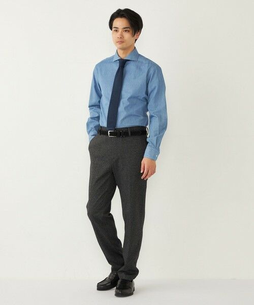 SHIPS / シップス シャツ・ブラウス | SHIPS Colors:〈洗濯機可能〉4.5オンス デニム ワイドカラー シャツ◇ | 詳細7