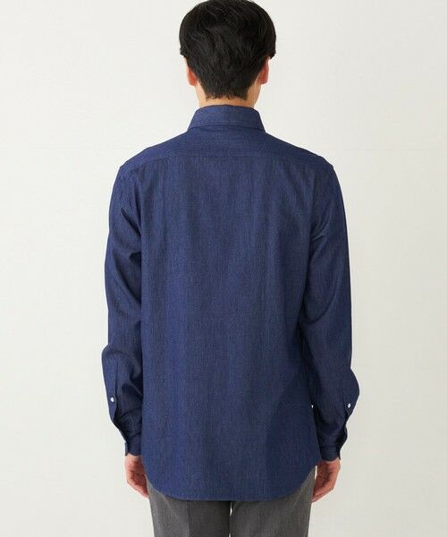 SHIPS / シップス シャツ・ブラウス | SHIPS Colors:〈洗濯機可能〉4.5オンス デニム ワイドカラー シャツ◇ | 詳細18