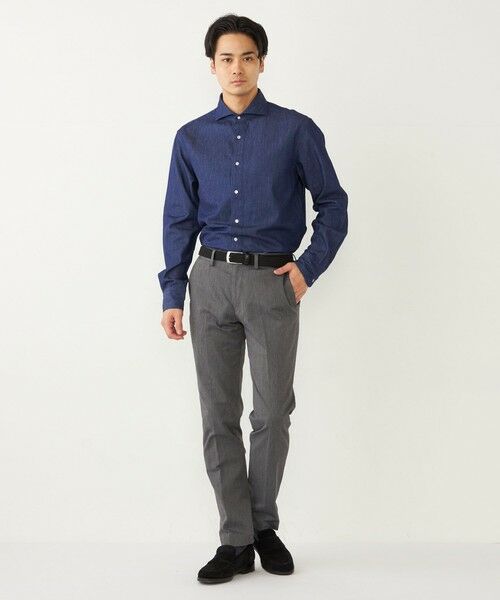 SHIPS / シップス シャツ・ブラウス | SHIPS Colors:〈洗濯機可能〉4.5オンス デニム ワイドカラー シャツ◇ | 詳細20