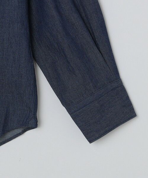 SHIPS / シップス シャツ・ブラウス | SHIPS Colors:〈洗濯機可能〉4.5オンス デニム ワイドカラー シャツ◇ | 詳細12