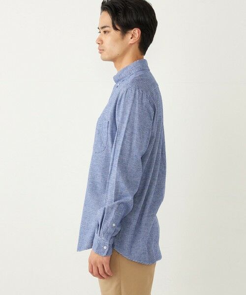 SHIPS / シップス シャツ・ブラウス | SHIPS Colors:〈洗濯機可能〉ハンドトゥース ボタンダウン ネルシャツ | 詳細10