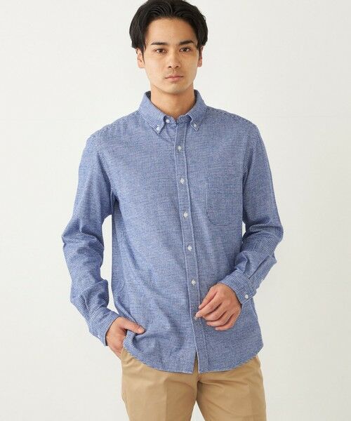 SHIPS / シップス シャツ・ブラウス | SHIPS Colors:〈洗濯機可能〉ハンドトゥース ボタンダウン ネルシャツ | 詳細13