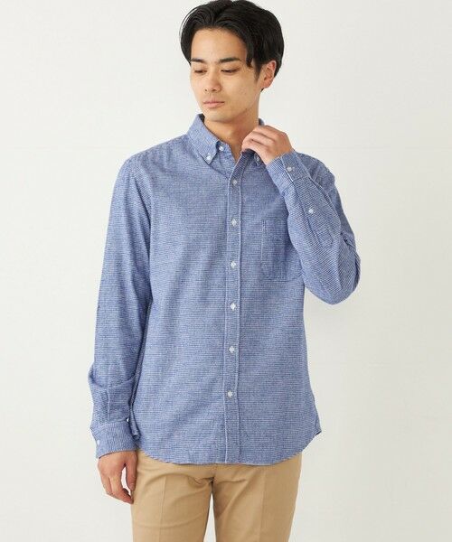 SHIPS / シップス シャツ・ブラウス | SHIPS Colors:〈洗濯機可能〉ハンドトゥース ボタンダウン ネルシャツ | 詳細14
