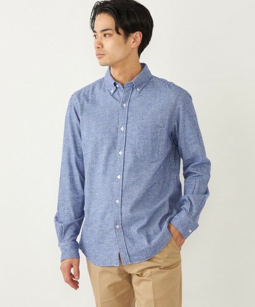 SHIPS / シップス シャツ・ブラウス | SHIPS Colors:〈洗濯機可能〉ハンドトゥース ボタンダウン ネルシャツ | 詳細15