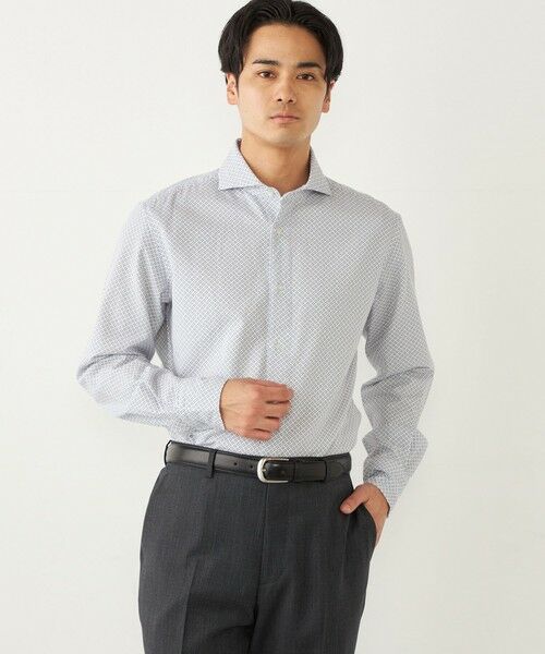 SHIPS / シップス シャツ・ブラウス | SHIPS Colors:〈洗濯機可能〉ビエラ プリント ワイドカラー シャツ | 詳細7