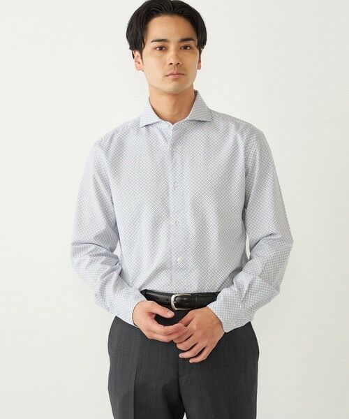 SHIPS / シップス シャツ・ブラウス | SHIPS Colors:〈洗濯機可能〉ビエラ プリント ワイドカラー シャツ | 詳細8