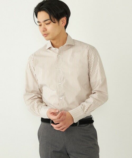 SHIPS / シップス シャツ・ブラウス | SHIPS Colors:ストライプ ワイドカラー ロングスリーブ シャツ | 詳細4