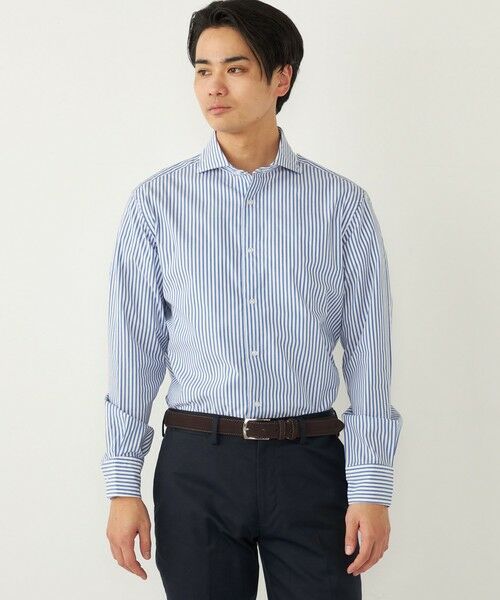 SHIPS / シップス シャツ・ブラウス | SHIPS Colors:ストライプ ワイドカラー ロングスリーブ シャツ | 詳細22