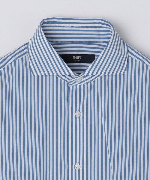 SHIPS / シップス シャツ・ブラウス | SHIPS Colors:ストライプ ワイドカラー ロングスリーブ シャツ | 詳細10