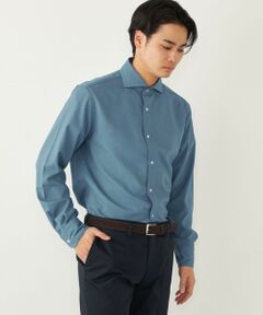 SHIPS / シップス シャツ・ブラウス | SHIPS Colors:ノーアイロン ウールライク ワイドカラー シャツ◇