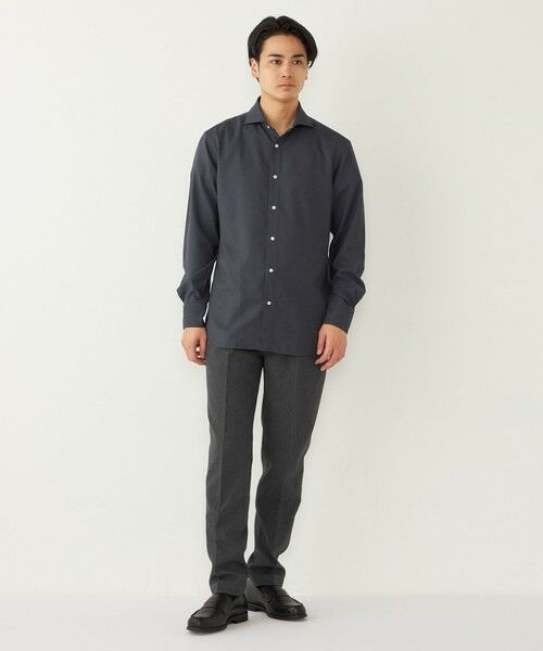 SHIPS / シップス シャツ・ブラウス | SHIPS Colors:ノーアイロン ウールライク ワイドカラー シャツ◇ | 詳細6