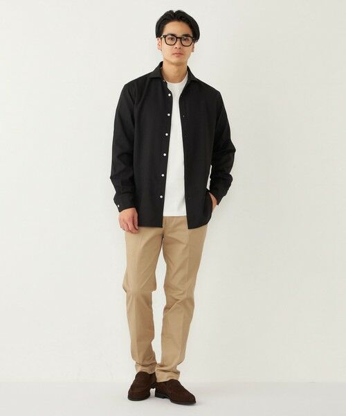 SHIPS / シップス シャツ・ブラウス | SHIPS Colors:ノーアイロン ウールライク ワイドカラー シャツ◇ | 詳細9