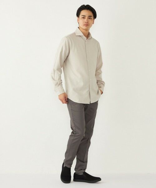 SHIPS / シップス シャツ・ブラウス | SHIPS Colors:ノーアイロン ウールライク ワイドカラー シャツ◇ | 詳細24