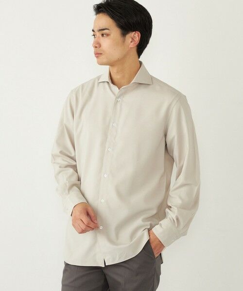 SHIPS / シップス シャツ・ブラウス | SHIPS Colors:ノーアイロン ウールライク ワイドカラー シャツ◇ | 詳細25