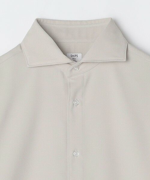 SHIPS / シップス シャツ・ブラウス | SHIPS Colors:ノーアイロン ウールライク ワイドカラー シャツ◇ | 詳細15