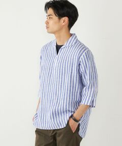 SHIPS / シップス シャツ・ブラウス | SHIPS Colors:リネン カプリ シャツ◇