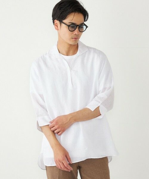 SHIPS / シップス シャツ・ブラウス | SHIPS Colors:リネン カプリ シャツ◇ | 詳細5