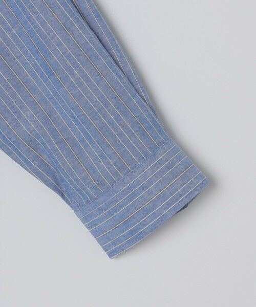 SHIPS / シップス シャツ・ブラウス | SHIPS Colors:コットン リネン ストライプ 7分袖 シャツ | 詳細21