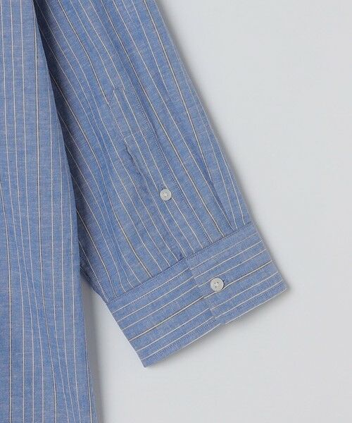 SHIPS / シップス シャツ・ブラウス | SHIPS Colors:コットン リネン ストライプ 7分袖 シャツ | 詳細22