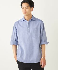 SHIPS / シップス シャツ・ブラウス | SHIPS Colors:〈洗濯機可能〉シアーサッカー スキッパー 7分袖 シャツ