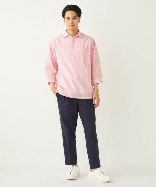 SHIPS / シップス シャツ・ブラウス | SHIPS Colors:〈洗濯機可能〉シアーサッカー スキッパー 7分袖 シャツ | 詳細25