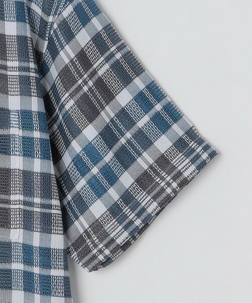 SHIPS / シップス シャツ・ブラウス | SHIPS Colors: 〈洗濯機可能〉 カラミ チェック オープンカラー シャツ | 詳細4