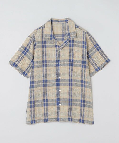 SHIPS / シップス シャツ・ブラウス | SHIPS Colors: 〈洗濯機可能〉 カラミ チェック オープンカラー シャツ | 詳細12