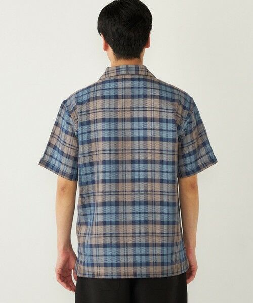 SHIPS / シップス シャツ・ブラウス | SHIPS Colors: 〈洗濯機可能〉 カラミ チェック オープンカラー シャツ | 詳細25