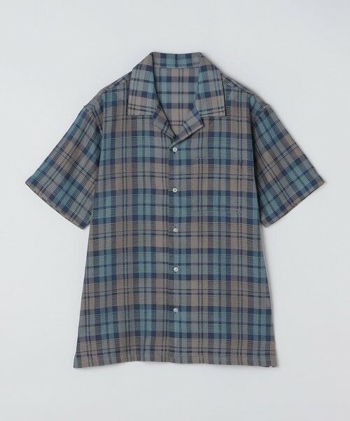 SHIPS / シップス シャツ・ブラウス | SHIPS Colors: 〈洗濯機可能〉 カラミ チェック オープンカラー シャツ | 詳細21