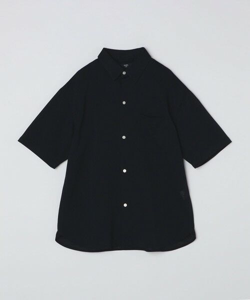 SHIPS / シップス シャツ・ブラウス | SHIPS Colors:〈洗濯機可能〉シャリル ジャージー シャツ◇(ダークブルー)