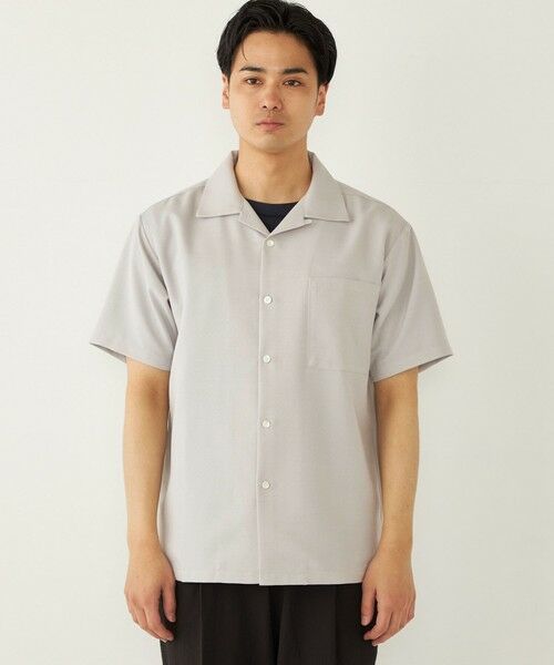 SHIPS / シップス シャツ・ブラウス | SHIPS Colors:〈洗濯機可能〉ポリトロ オープンカラー シャツ | 詳細3