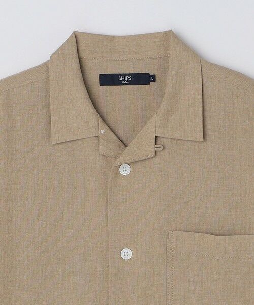 SHIPS / シップス シャツ・ブラウス | SHIPS Colors:コットンリネン COOLMAX オープンカラー シャツ◇ | 詳細12