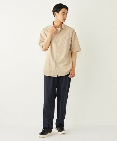 SHIPS / シップス シャツ・ブラウス | SHIPS Colors:〈洗濯機可能〉ジャージー ショートスリーブ シアーシャツ◇ | 詳細4