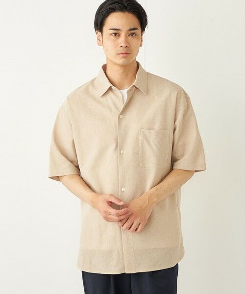 SHIPS / シップス シャツ・ブラウス | SHIPS Colors:〈洗濯機可能〉ジャージー ショートスリーブ シアーシャツ◇ | 詳細5