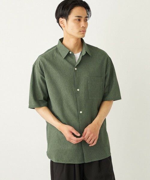 SHIPS / シップス シャツ・ブラウス | SHIPS Colors:〈洗濯機可能〉ジャージー ショートスリーブ シアーシャツ◇ | 詳細21