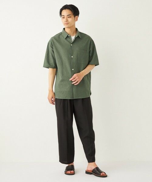 SHIPS / シップス シャツ・ブラウス | SHIPS Colors:〈洗濯機可能〉ジャージー ショートスリーブ シアーシャツ◇ | 詳細24