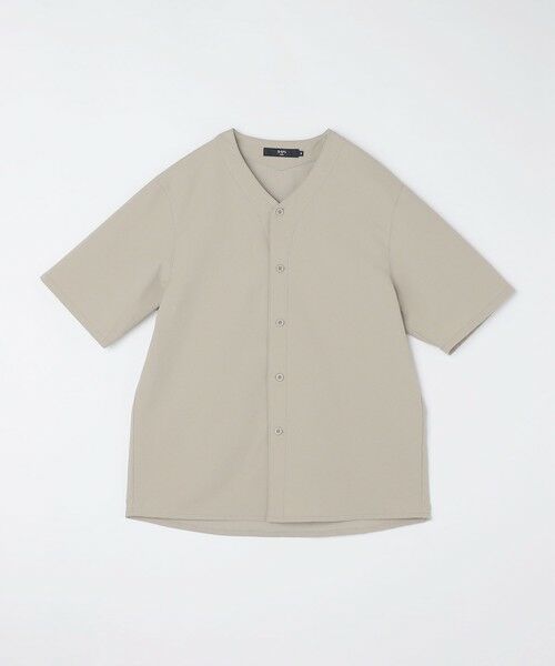SHIPS / シップス シャツ・ブラウス | SHIPS Colors:〈洗濯機可能〉MoveFit(R) ノーカラー ショートスリーブ シャツ | 詳細13