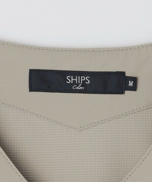SHIPS / シップス シャツ・ブラウス | SHIPS Colors:〈洗濯機可能〉MoveFit(R) ノーカラー ショートスリーブ シャツ | 詳細18