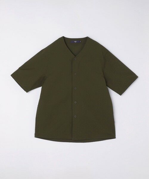 SHIPS / シップス シャツ・ブラウス | SHIPS Colors:〈洗濯機可能〉MoveFit(R) ノーカラー ショートスリーブ シャツ | 詳細29