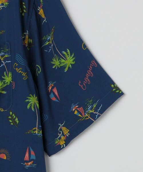 SHIPS / シップス シャツ・ブラウス | SHIPS Colors:〈洗濯機可能〉レーヨン プリント オープンカラー シャツ | 詳細7