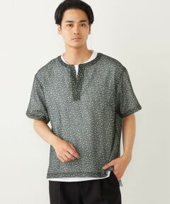 SHIPS / シップス その他トップス | SHIPS Colors:シアー メッシュ プリント アンサンブル プルオーバー◇