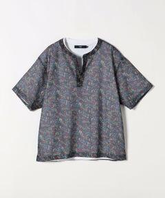 SHIPS / シップス その他トップス | SHIPS Colors:シアー メッシュ プリント アンサンブル プルオーバー◇