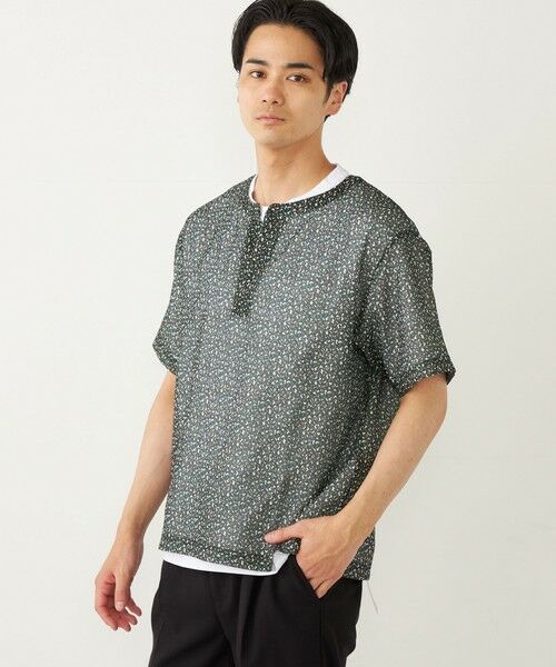 SHIPS / シップス その他トップス | SHIPS Colors:シアー メッシュ プリント アンサンブル プルオーバー◇ | 詳細12