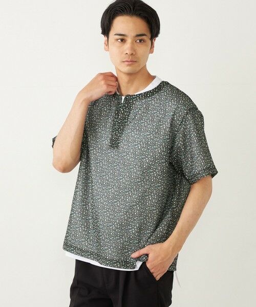 SHIPS / シップス その他トップス | SHIPS Colors:シアー メッシュ プリント アンサンブル プルオーバー◇ | 詳細13
