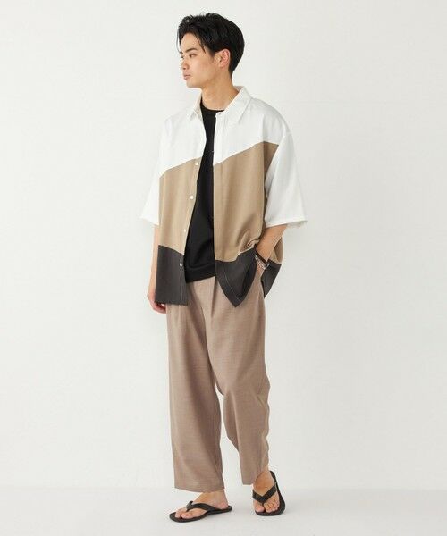 SHIPS / シップス シャツ・ブラウス | SHIPS Colors:〈洗濯機可能〉比翼 ブロッキング シャツ | 詳細3