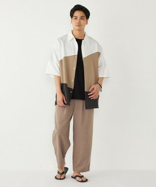 SHIPS / シップス シャツ・ブラウス | SHIPS Colors:〈洗濯機可能〉比翼 ブロッキング シャツ | 詳細8