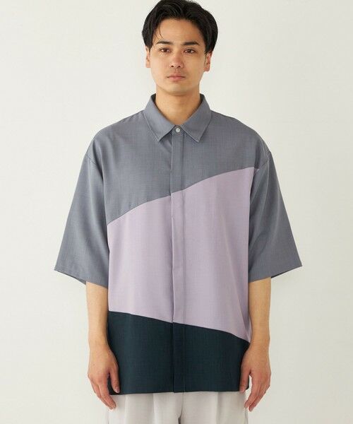 SHIPS / シップス シャツ・ブラウス | SHIPS Colors:〈洗濯機可能〉比翼 ブロッキング シャツ | 詳細17