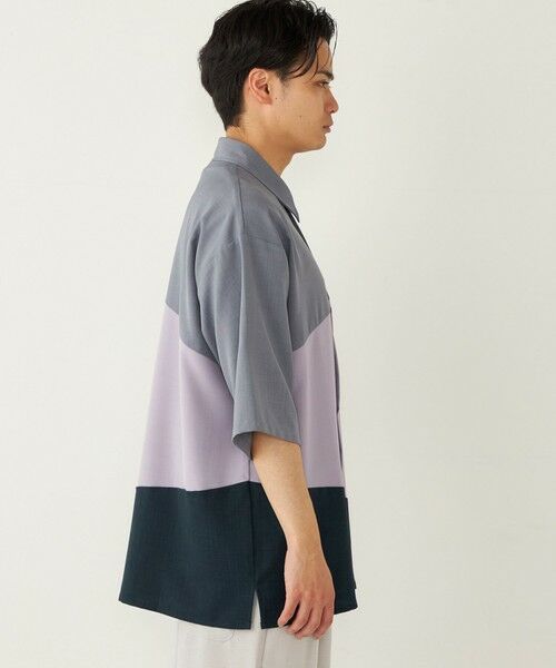 SHIPS / シップス シャツ・ブラウス | SHIPS Colors:〈洗濯機可能〉比翼 ブロッキング シャツ | 詳細20